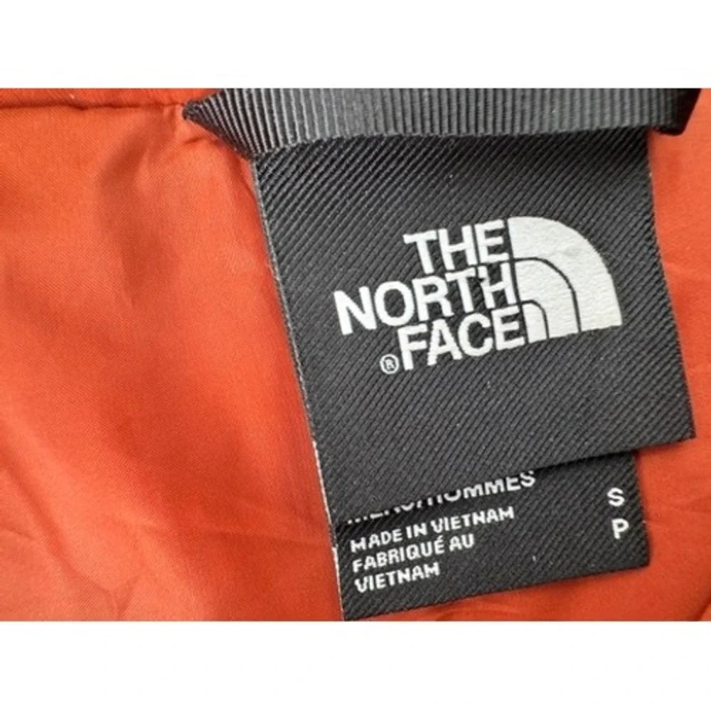 The North Face‎ Nano Puffer Vest Mens Small Thermoball Eco Burnt Orange Quilted